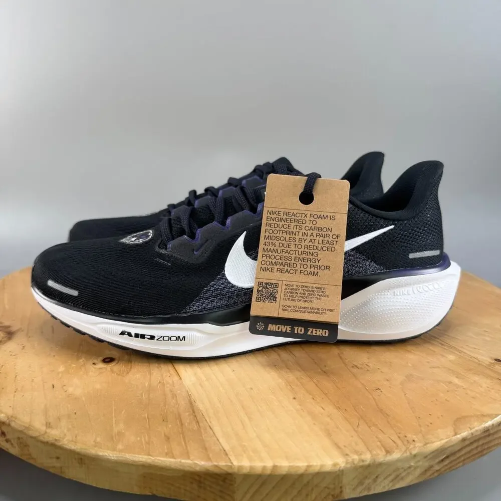 Nike Air Zoom Pegasus 41 'Baltimore Ravens' Men's Size 10.5 Shoes Sneakers Black